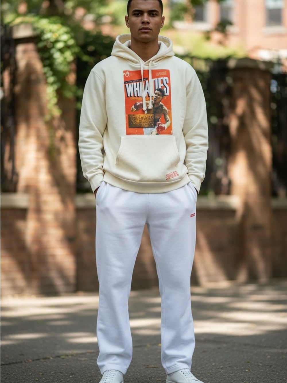 Superare Fight Goods x Wheaties Muhammad Ali Hoodie Size Medium!